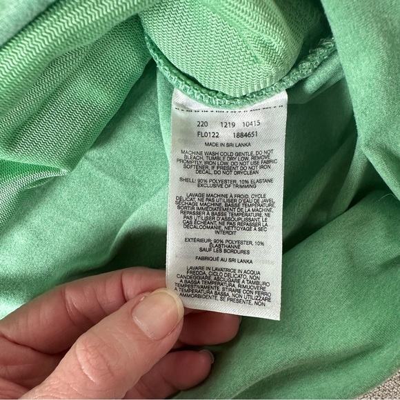 Columbia PFG Hooded Long Sleeve Shirt. Small. Green. - Picture 11 of 11